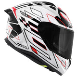 GIVI -CASCO FULL 50.9 /ASSAULT C/PLBLANCO/NEGRO/ROJO - SECURTEX MOTOR S.L (t/a MaximoMoto)