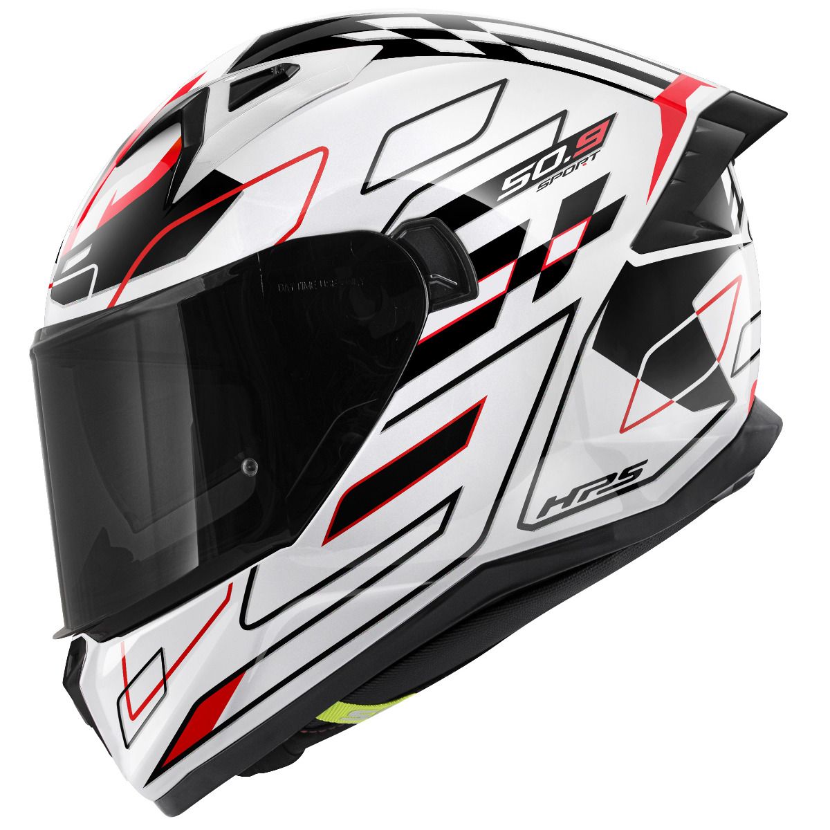 GIVI -CASCO FULL 50.9 /ASSAULT C/PLBLANCO/NEGRO/ROJO - SECURTEX MOTOR S.L (t/a MaximoMoto)