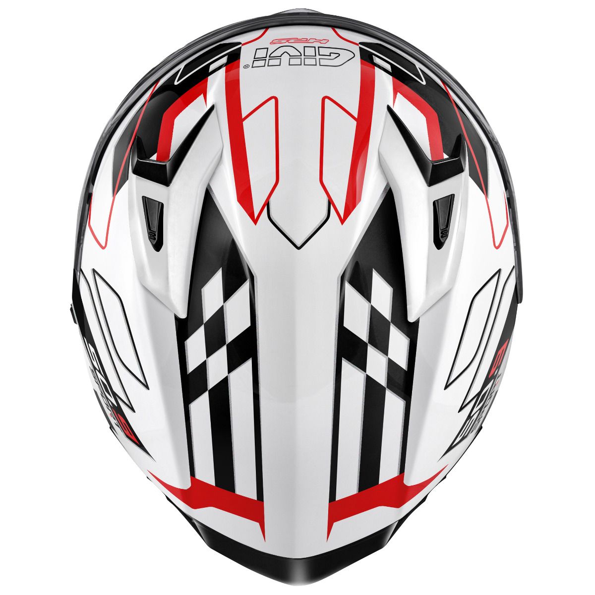 GIVI -CASCO FULL 50.9 /ASSAULT C/PLBLANCO/NEGRO/ROJO - SECURTEX MOTOR S.L (t/a MaximoMoto)