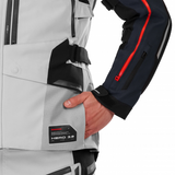 SHIMA HERO 3.0 JAQUETES DE MOTO HOMES GRIS BLAU
