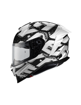 PREMIER 26 HYPER SR8BM CASCO INTEGRAL NEGRO BLANCO