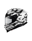 PREMIER 26 HYPER SR8BM CASCO INTEGRAL NEGRO BLANCO