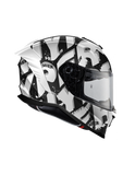 PREMIER 26 HYPER SR8BM CASCO INTEGRAL NEGRO BLANCO