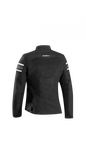 IXON ILANA EVO Moto Textil Mujer Chaqueta Negro Blanco