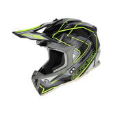 ACERBIS LINEAR 22-06 CASCO DE MOTO NEGRO AMARILLO FLOU