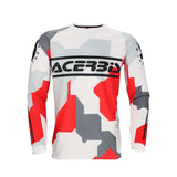 ACERBIS MX LINEAR SUMBAWA JERSEY BLANCO GRIS