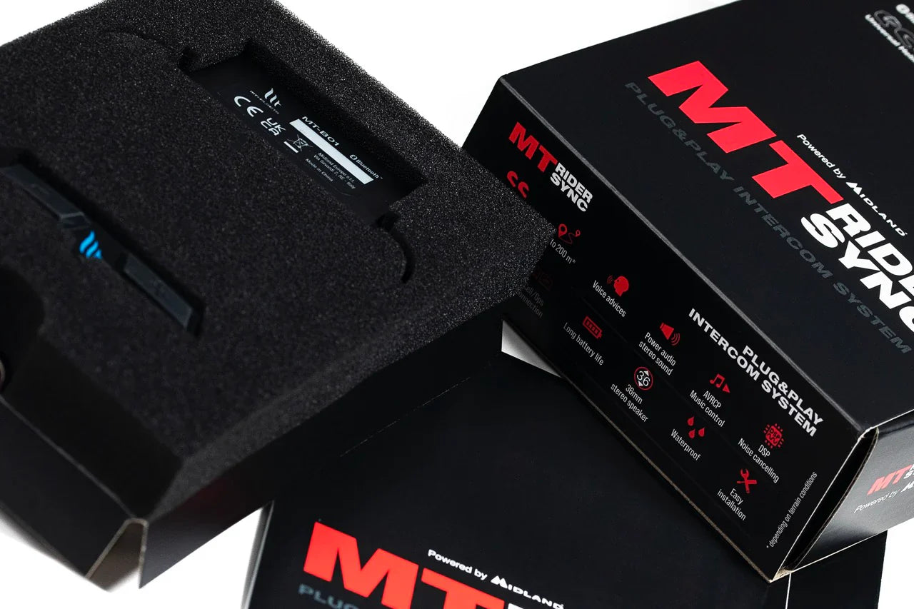MT INTERCOMUNICADOR MT-RIDER SYNC - SECURTEX MOTOR S.L (t/a MaximoMoto)