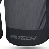 R-TECH SPIRAL MESH JAQUETES DE MOTO HOMES NEGRE GRIS VERD FLUO