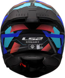 LS2 FF808 STREAM II MIKA CASCO DE MOTO NEGRO AZUL