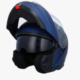 LS2 FF908 STROBE II MATE CASCO DE MOTO NAVY AZUL