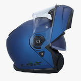 LS2 FF908 STROBE II MATE CASCO DE MOTO NAVY AZUL