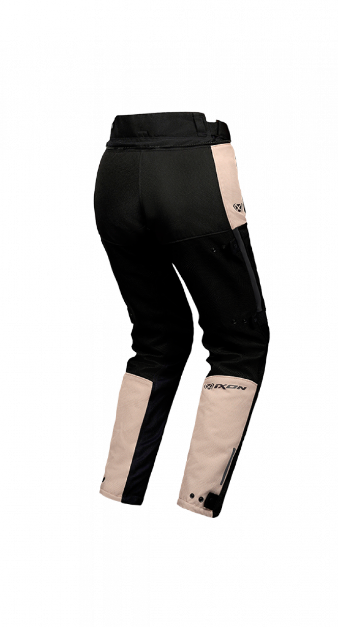 IXON M-NJORD PT MOTO PANTALONES HOMBRE ARENA NEGRO ROJO