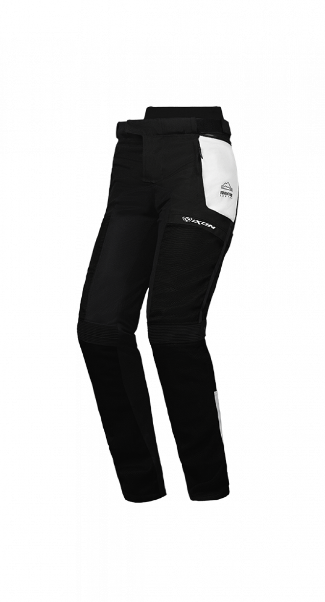 IXON M-NJORD PT MOTO PANTALONES HOMBRE GRIS CLARO AZUL ROJO NEÓN