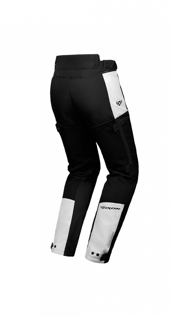 IXON M-NJORD PT MOTO PANTALONES HOMBRE GRIS CLARO AZUL ROJO NEÓN