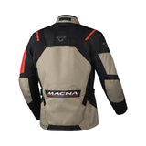 Macna Rancher 2.0 Chaqueta Textil Moto Negro Taupe