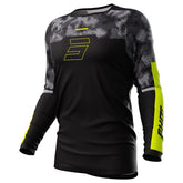 SHOT JERSEY CONTACT PATROL NEGRO NEON AMARILLO