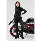 SHIMA METRO VAQUEROS DE MOTO MUJER NEGRO
