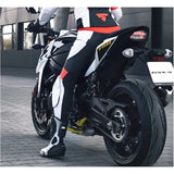 SHIMA MIURA 2.0 PANTALONES DE MOTO ROJO FLUO