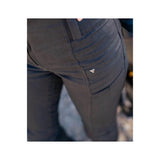 SHIMA NOX 2.0 WAX JEANS DE MOTO MUJER LARGO NEGRO