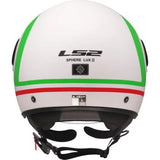 LS2 OF558 SPHERE LUX II URBY CASCO DE MOTO BLANCO VERDE ROJO