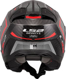 LS2 OF603 INFINITY II C URUS CASCO DE MOTO ROJO