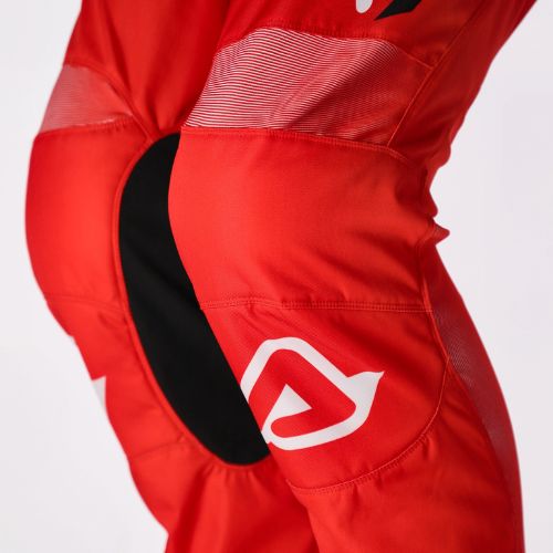 ACERBIS PANTALONES MX LINEAR LUGO ROJO BLANCO