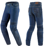 SEVENTY DEGREES SD-PJ8 SLIM PANTALON DE MOTO MUJER AZUL OSCURO