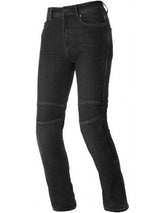 SEVENTY DEGREES SD-PJ8 SLIM PANTALON DE MOTO MUJER NEGRO