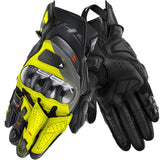 SHIMA XRS-3 SHORT RACING GUANTES MEN NEGRO/AMARILLO FLUO