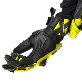 SHIMA XRS-3 SHORT RACING GUANTES MEN NEGRO/AMARILLO FLUO
