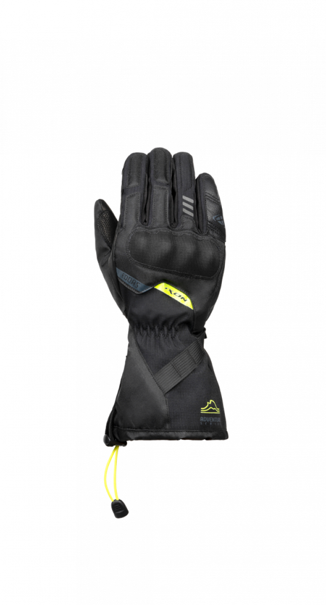 IXON PRO EDDAS LIGERO Y CÓMODO NEGRO AMARILLO BRILLANTE