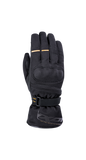 IXON PRO FIELD MUJER SOFTSHELL E IMPERMEABLE GUANTES MOTO NEGRO DORADO