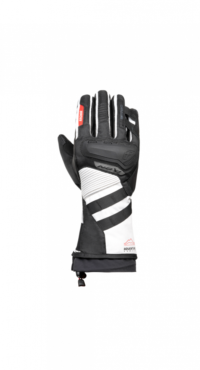 IXON PRO RAGNAR GUANTE MUY CÁLIDO Y TÉCNICO NEGRO GRIS ROJO