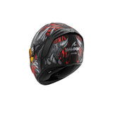 SHARK SPARTAN RS SHAYTAN Integral Casco Negro Mate Rojo Antracita