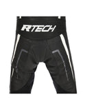R-TECH DEFENDER GP 1 PC MONO DE MOTO NEGRO BLANCO