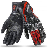 SEVENTY DEGREES SD-R2K GUANTE DE MOTO VERANO RACING NINOS NEGRO ROJO