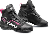 IXON RANKER WP MUJER LIGERAS BOTAS NEGRO BLANCO FUCSIA