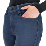 SHIMA RIDGE URBANO DE MOTOCICLISMO TURISMO PANTALONE MUJER AZUL