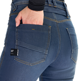 SHIMA RIDGE URBANO DE MOTOCICLISMO TURISMO PANTALONE MUJER AZUL