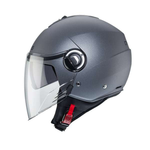 CABERG IVIERA V4X Casco De Moto Jet Gun Metal Mate - SECURTEX MOTOR S.L (t/a MaximoMoto)