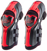ACERBIS RODILLERA GORILLA NEGRO ROJO