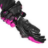 SHIMA RS 3 DEPORTIVOS GUANTS DE MOTO SENYORA NEGRE ROSA