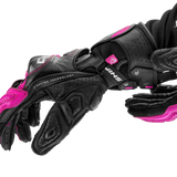 SHIMA RS 3 DEPORTIVOS GUANTS DE MOTO SENYORA NEGRE ROSA