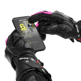 SHIMA RS 3 DEPORTIVOS GUANTS DE MOTO SENYORA NEGRE ROSA