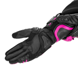 SHIMA RS 3 DEPORTIVOS GUANTS DE MOTO SENYORA NEGRE ROSA