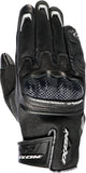 IXON RS RISE AIR MUJER CORTOS GUANTES MOTO NEGRO PLATA