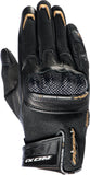 IXON RS RISE AIR MUJER CORTOS GUANTES MOTO NEGRO ORO