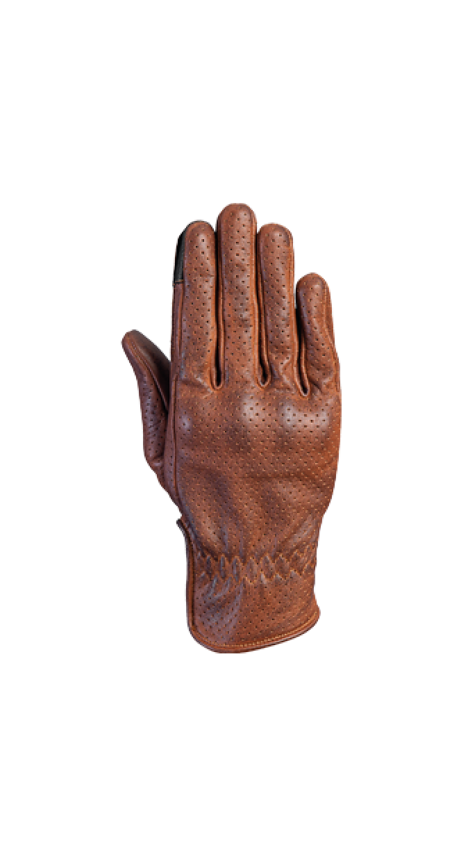 IXON RS NIZO MUJER PERFORADO GUANTES MOTO CUERO CAMELLO