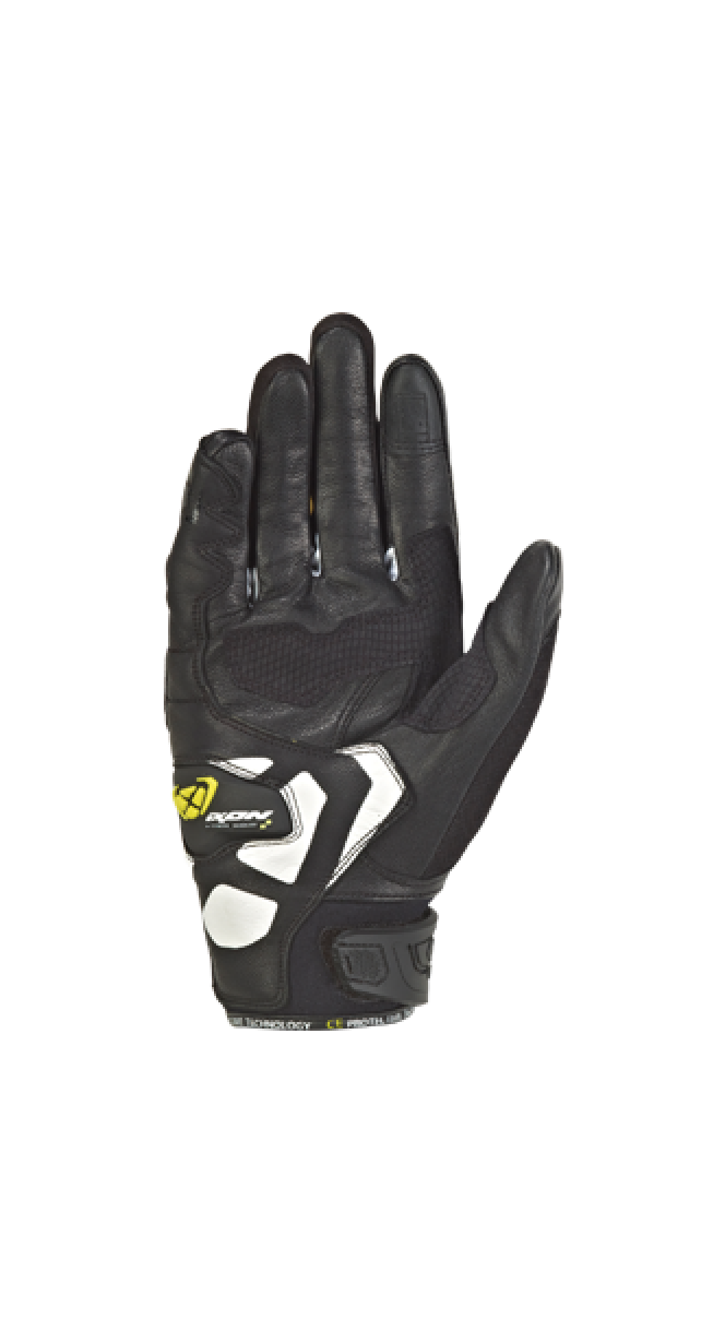 RS Rise Air hombres Roadster ligeros Guantes negro blanco