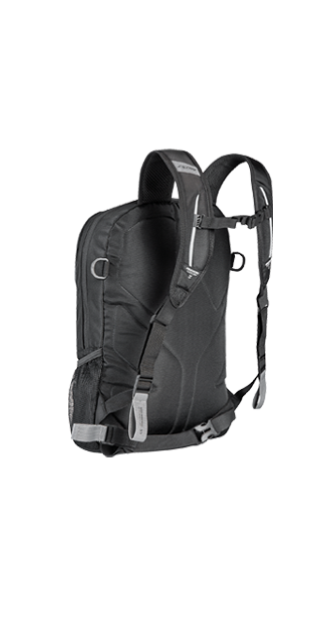 IXON R-Tension 23 Mochila Textil Moto Negro Capacidad 23 L